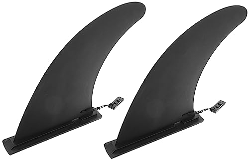 SEWOART 2 Stück Surfbrettflosse Longboardflossen Surfbrett Balanceflosse Surfbrett Wasserabscheider Wasserabscheider Für Surfbrett Paddleboard Flosse Surfbrett Ersatz Nylon Paddelflosse