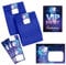 12 Einladungskarten incl. 12 Umschläge zum Geburtstag Hochzeit Jubiläum Kindergeburtstag VIP Disco Jungen Mädchen Jungendliche Erwachsene Einladung incl. 12 Umschläge, 12 Tüten/blau, 12 Aufkleber