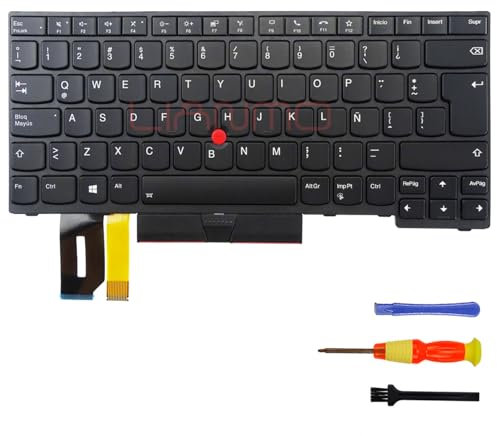 Tastiera di ricambio con retroilluminazione, per Lenovo Thinkpad T14 Gen1 Gen2 P14S Gen1 Gen2 Latinoamérica Español/America Latina Spagnolo Layout