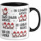 Weihnachten Tasse Geschenk Glühwein Ein Glühwein Wichtel Swei Glühwein Wichtel Geschenkidee Lustiger Spruch Kaffee-Becher (Schwarz)