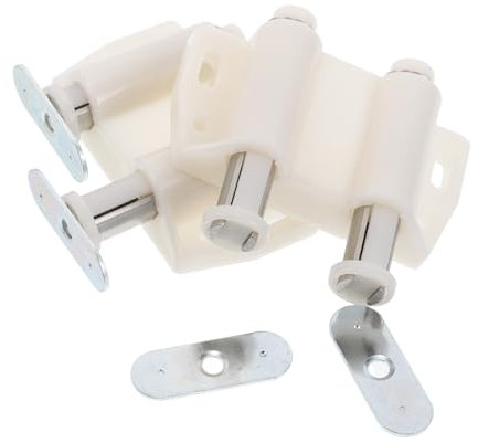 2 Stück Magnetische Schranktürverschluss Drucköffner für Küche, Automatisch