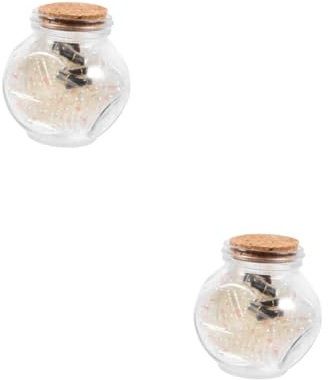 Cabilock 2 Ensembles Note Capsule Couple Present Love Letter - Capsule Surprise Lettre d'amour - Capsule d'amour Bouteille Verre Capsule de Messages Papier Notes dérive Bouteille Un Verre