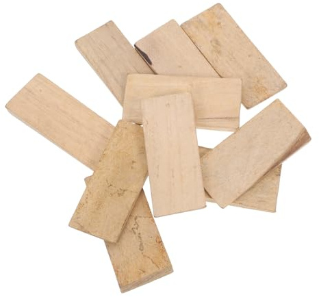 GAROZATION Holzkeile für Axtstiel und Hackenstiel 10 Stück Beige zum Fixieren und Reparieren von Werkzeuggriffen mit Einfacher Montage für Garten und Landwirtschaft