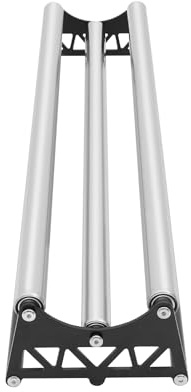 Generisch Packpapier-Abroller 100cm Rollenhalter Materialhalter aus Edelstahl Rollenmaterialhalter, Rollenmaterialgestell für Branchen Werbung, Bekleidung, Elektronik