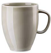 Rosenthal Junto Pearl Grey Becher mit Henkel 0,38 l