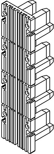 Endkappe für KS 35, Kunststoff weiß, 1 Stück