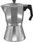 Bastilipo - Moka italiana in alluminio da 9 tazze, sicura per induzione, Mokka Induction 9AL