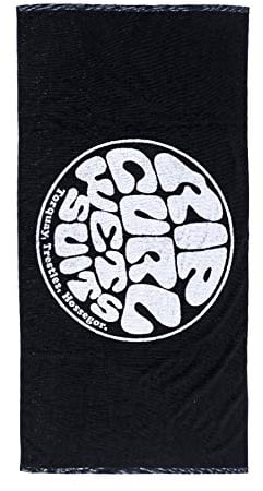 RIP CURL Wetty Icon Beach Towel One Size Black