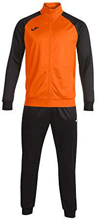 Joma - Trainingsanzug für Jungen - Strapazierfähiges und schnell trocknendes Set - Academy VII - Naranja Negro - 2XS