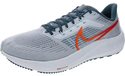 Nike Pegasus 39 Herren-Laufschuh, Pure Platinum/Total Orange-Mineral Slate, DH4071-003, 47 EU (12.5 US)