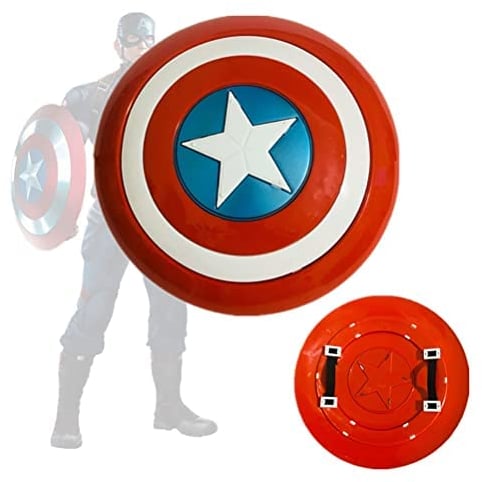 ZKTSRY Captain America Shield für Kinder, 30,5 cm, Avengers Capt A Shield Replica Cosplay Requisiten