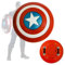 ZKTSRY Captain America Shield für Kinder, 30,5 cm, Avengers Capt A Shield Replica Cosplay Requisiten