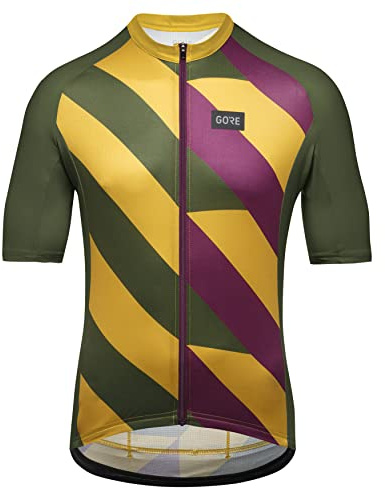 GORE WEAR Herren Signal Trikot, Utility Green/Uniform Sand, XXL EU