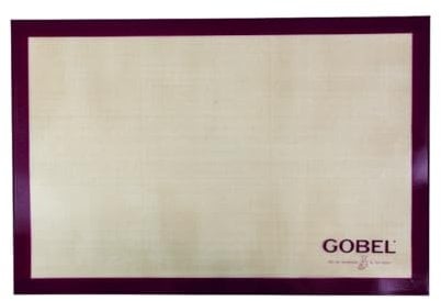 GOBEL - Tapis de cuisson et de préparation - Silicone - 58 x 38,5 cm, Blanc