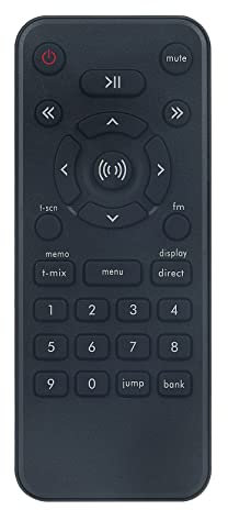 AULCMEET Replace Remote Control Compatible with SiriusXM Radio Receiver Universal Remote Control SXIR2