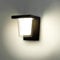 FLORNIA Aussenleuchte Außenlampe LED Wandleuchte Aussen für Balkon, Garten (4000K 800LM 13W IP65 Schwarz)
