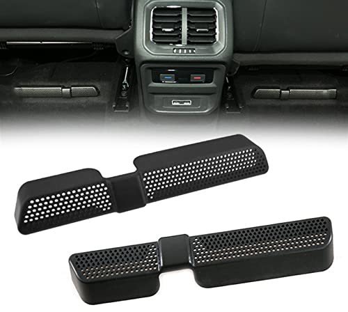 WMTCNC Auto Zubehör 2 Teile/Satz Auto Unter Sitz Klimaanlage Outlet Air Vent Staubschutzrahmen Abdeckung Für VW Für Tiguan Für Touran MK2 2017 2018