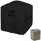 WOMACO Outdoor AC Unit Cover, Central Air Conditioner Cover for Outside Units Waterproof Air Conditioning Compressor Cover with Support Pole (Black, 32x32x37)