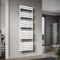 ELEGANT Flat Panel Heated Towel Rail White Bathroom Ladder Radiator 1800 x 600 mm Central Heating Towel Radiator