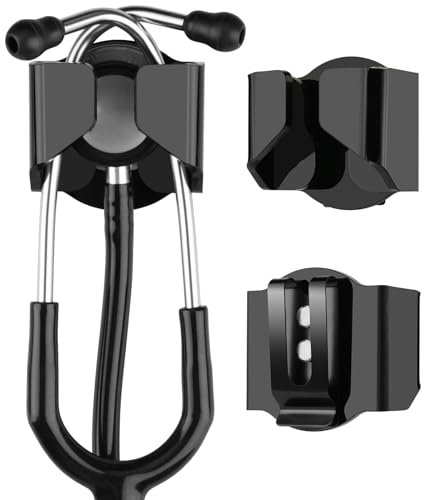 Beautyflier Stethoskophalter Hüftclip Design für Littmann Classic III, Stethoskophalter Hüftclip für Hüftgurt, für Ärzte, Krankenschwestern und Studenten