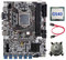 AMIUHOUN B75 12 Card GPU BTC Mining Motherboard+G540 CPU+Cooling Fan+SATA Cable 12XUSB3.0 Slot LGA1155 DDR3 RAM MSATA ETH
