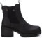 REFRESH 172267, Stivaletto Donna, Nero, 36 EU