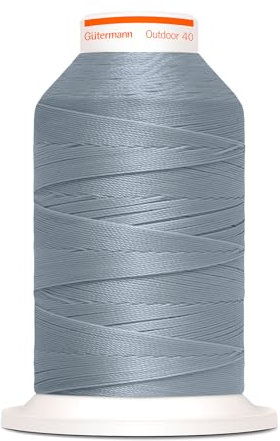 Outdoor 40 – den speziellen Nähfaden für Outdoor-Textilien. No. 40 Länge 400m - UV beständiges Nähgarn 798300 (Grau-9540)