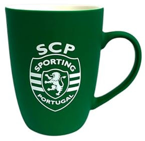 Beyond Happy Sporting CP Lisbon Tasse en céramique officielle – Tasse à café Sporting Portugal dans une boîte cadeau