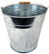 Best House | 9L 12L 15L 18 L | Metal Bucket | Galvanised | Multipurpose Strong Steel Wooden Handle | Indoor/Outdoor | Home, Garden, Bathroom and Garden Waste (Pack of 1) - 9 Litres