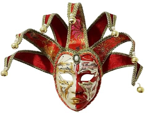 Nlaayong Masken Kostüm,Venezianische Maske Gesichtsmaske Damen Karneval Ballmaske Maskerade Wand-Deko
