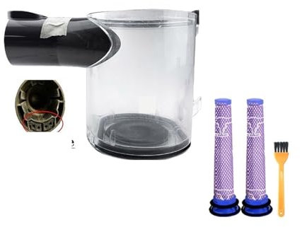 Kompatibel für Dyson. V8 Handheld. Staubsauger Teile V6 V7 Körper Motorkopf Staubbecher DC59 DC62 Staubeimer HEPA Filter Zubehör(B V6 old B interf)