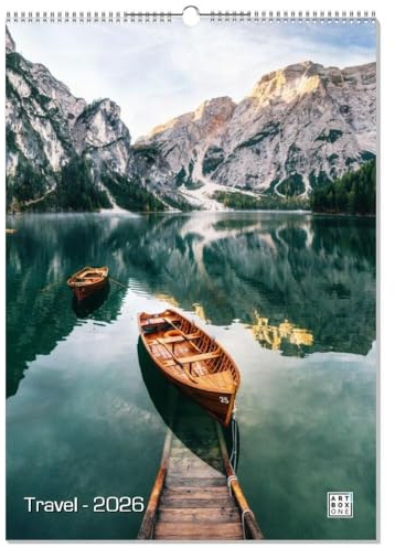 artboxONE Kalender 2026 Travel Wandkalender A2 2026 Architektur