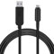 Suamdoen USB RS232 to mini DIN 8P male Programming CAT cable With FTDI for Yaesu FT-857 FT-857D FT-897D CT-62 Kenwood PG-5G PG-5H NEC plasma (For Yaesu FT-857 FT-857D FT-897D CT-62)