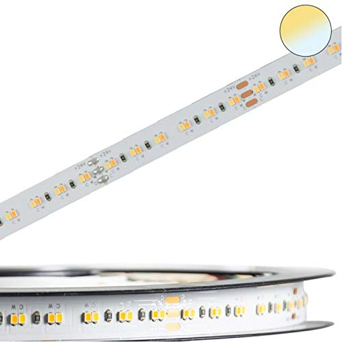 INNOVATE LED Strip Streifen Band InnoPro 2.0 weißdynamisch CCT - Homogen - Linear - 24V, 24W/280 LED/M, IP20, CRI90 Stripes Leiste Lichtleiste Bänder