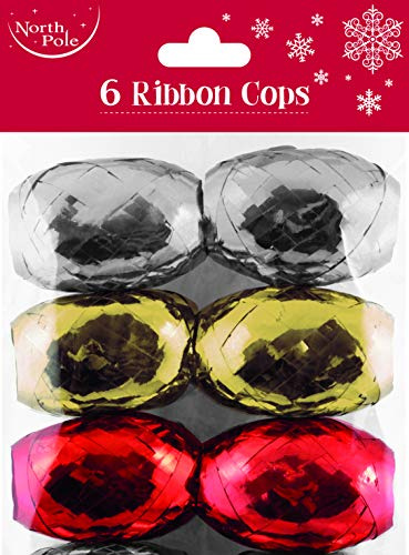 6 Christmas Gift Ribbons