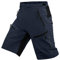 Ally MTB Hose Herren Radhose, Mountainbike Hose Fahrradhose Herren Kurz, Outdoor Sport Herren Radlerhose MTB Bike Shorts (Navyblau, S)