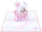 Adispotg 3D Pop Up Grußkarte, Jubiläum Valentinstag Geschenkkarte, für Sie, Mutter, Frau, Liebhaber, Valentinstag, Geburtstag, Jubiläum, Weihnachten, Hochzeitsgeschenk