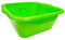 Acan Tradineur - Cubo, Barreño, Tina Multiusos - Fabricado en plástico - Producto y Utensilio de Limpieza - Forma Cuadrada - Capacidad de 25 litros - 45 x 45 cm - Color Verde
