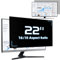 Mamol 22 Inch Computer Privacy Screen Filter 16:10 Aspect Ratio, Anti-Blue Light and Anti Glare Removable 22 in Privacy Screen Filter, for Computers/Desktops Privacy Protection Filter
