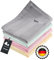 TYA Collection Mikrofasertücher 40x60cm – Streifenfrei für Fenster, Autopflege und Küche 4er Reinigungstücher ohne Putzmittel, ideal für Auto, Fenster und Küchenoberflächen (4)