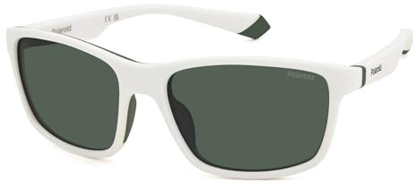 POLAROID Brille PLD 2153/S Größe 58-16 mm Matte Weiß polarisiert