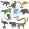Sharplace 11x australische Tierfiguren, pädagogisches Lernspielzeug, Tierspielzeugfiguren, realistische Bildung, kognitives Spielzeug für Jungen und Mädchen
