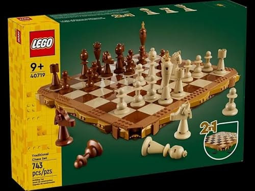 Lego Creator 40719 Traditionelles Schachspiel, 743 Teile