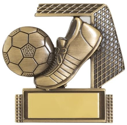 A1 PERSONALISED GIFTS Football Metal Trophies