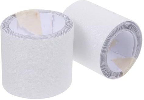 Ciieeo Anti Rutsch Aufkleber 2 Stück Transparent Selbstklebend für Leitern und Fliesen Rutschschutz Streifen 5cm X 1m