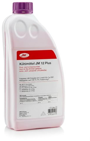 JMC Kühlmittel JM 12+ 1.5L mit Frostschutz Premium: 5300314 1,5L JMC 3100033 404
