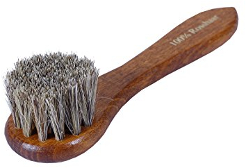 Kaps Shoe Polish Applicator Brush - Horsehair Bristles - Application Dauber for Leather Boots, Shoes & Bags - Travel & Home Shoe Care (horsehair bristle)