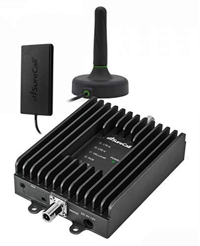 SureCall Fusion2Go 3.0 Fahrzeugzellen-Signalverstärker für Auto, LKW, SUV, 5G/4G LTE Vollständige Innenabdeckung, Multi-User All Carrier Boosts Verizon AT&T Sprint T-Mobile, FCC genehmigt, USA Company