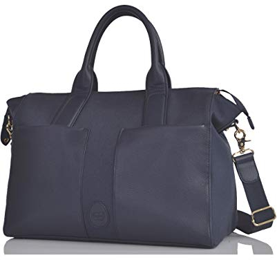 PacaPod Croyde Wickeltasche aus Leinen und Kunstleder, Blau - navy - Größe: Einheitsgröße