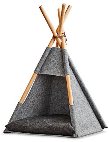 Zeller Katzenkörbchen, Grau, ca. 44x42x45/68 cm 14378